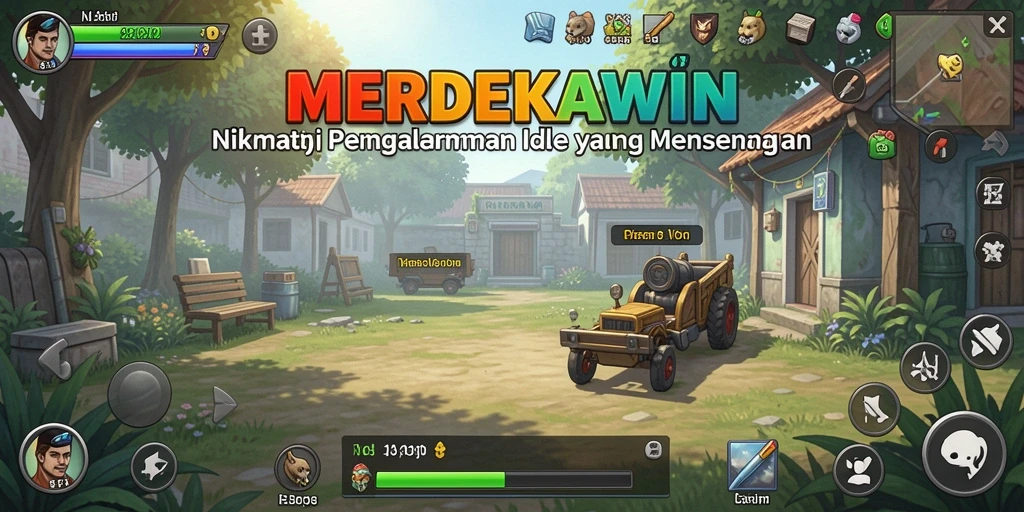 Tampilan gameplay <strong>MERDEKAWIN</strong> yang menarik dan interaktif.