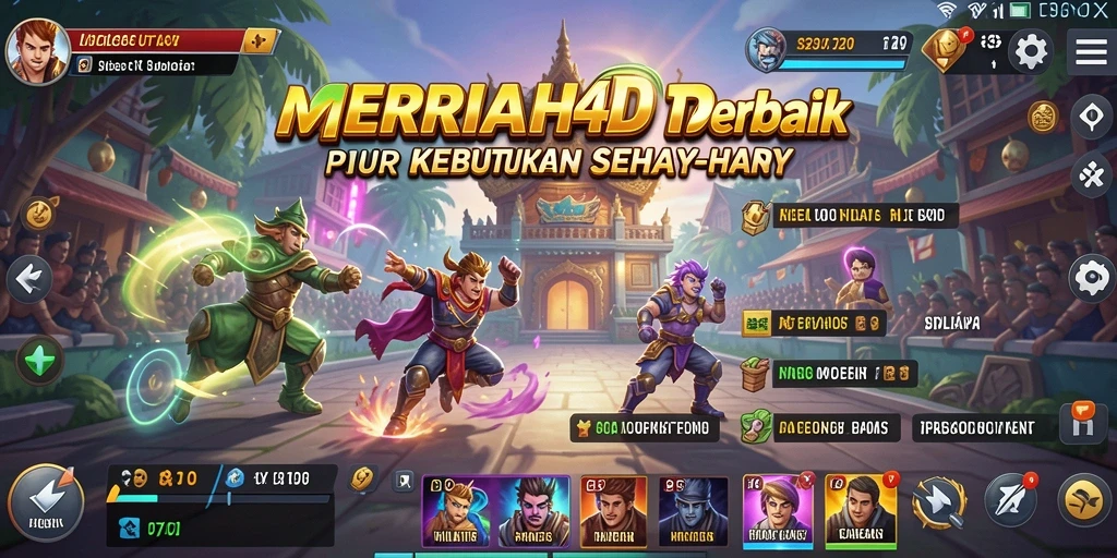 Tampilan antarmuka pengguna yang sederhana dan fungsional.