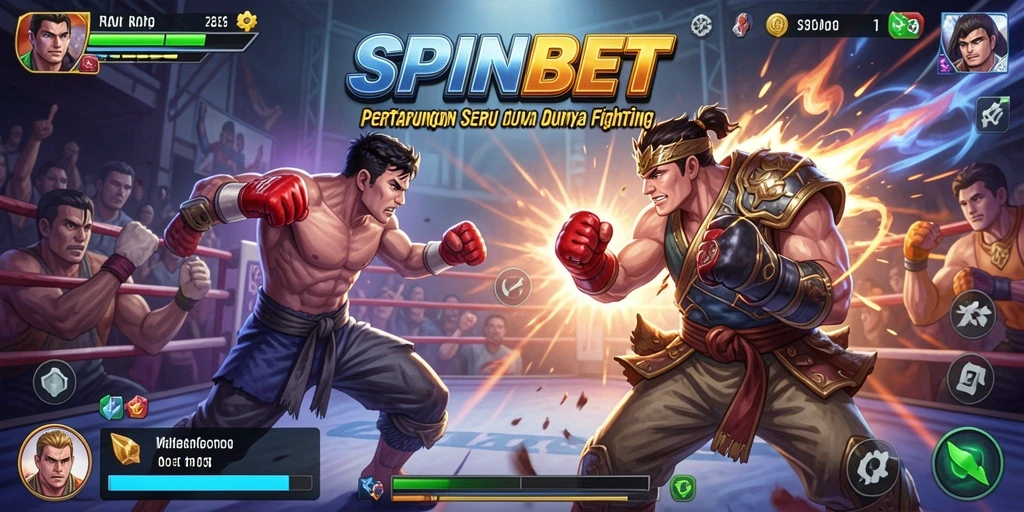 Tangkapan layar dari gameplay SPINBET yang penuh aksi dan pertarungan seru.